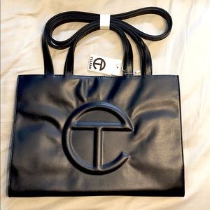 NWT Navy Medium Shopper